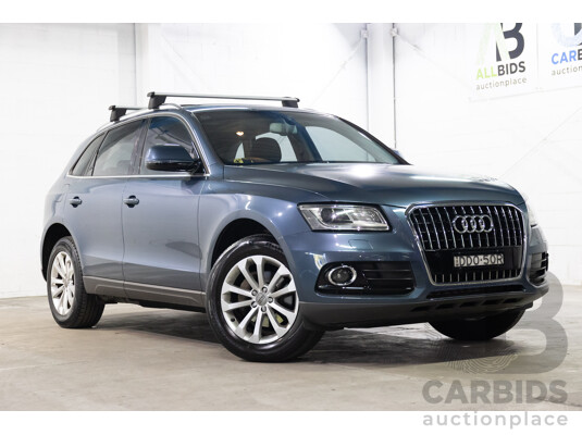 11/2015 Audi Q5 2.0 TFSI Quattro (AWD) 8R MY16 4d Wagon Utopia Blue Metallic Turbo 2.0L