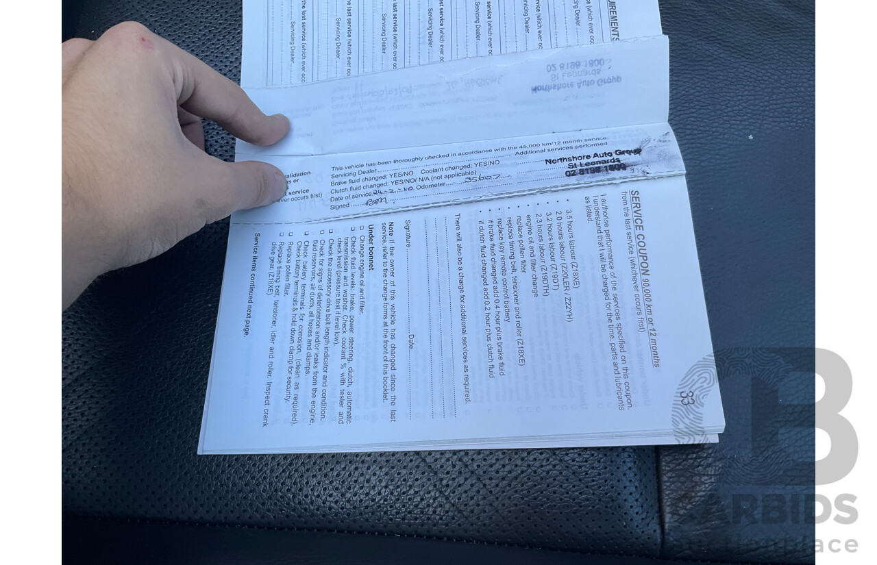 4/2007 Holden Astra Twin Top AH 2d Hardtop Convertible Silver 2.2L