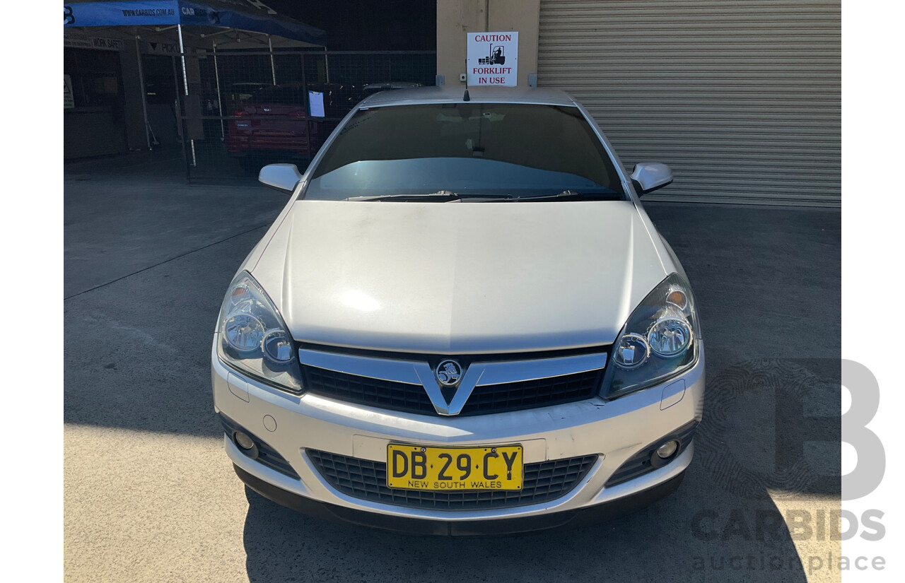 4/2007 Holden Astra Twin Top AH 2d Hardtop Convertible Silver 2.2L