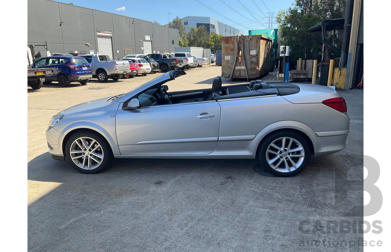 4/2007 Holden Astra Twin Top AH 2d Hardtop Convertible Silver 2.2L