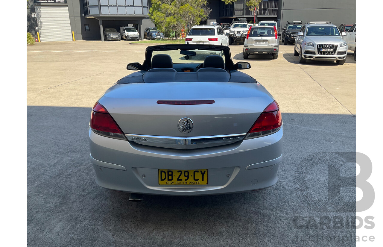 4/2007 Holden Astra Twin Top AH 2d Hardtop Convertible Silver 2.2L