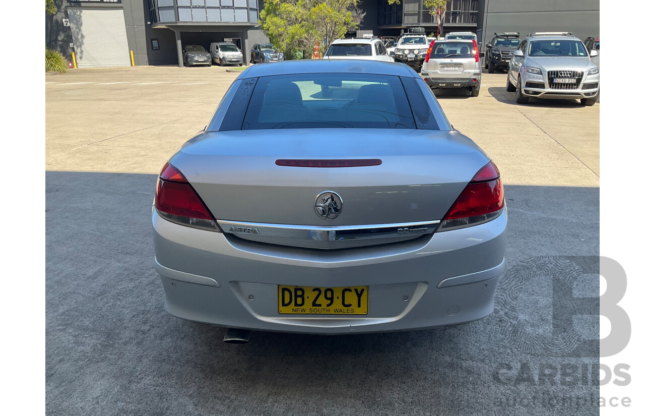4/2007 Holden Astra Twin Top AH 2d Hardtop Convertible Silver 2.2L