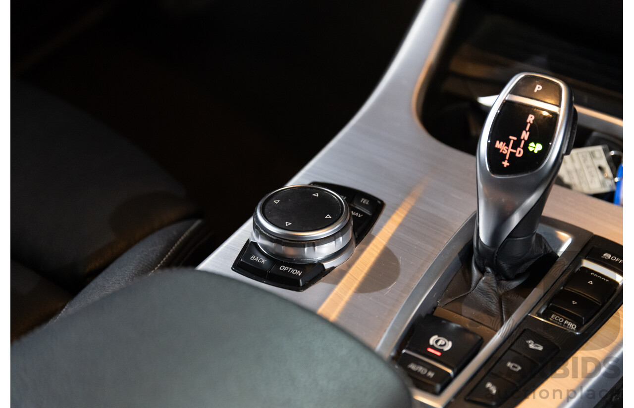 05/2015 BMW X3 XDrive30d M Sport LCI F25 MY15 4d Wagon Black Sapphire Metallic Turbo Diesel 3.0L