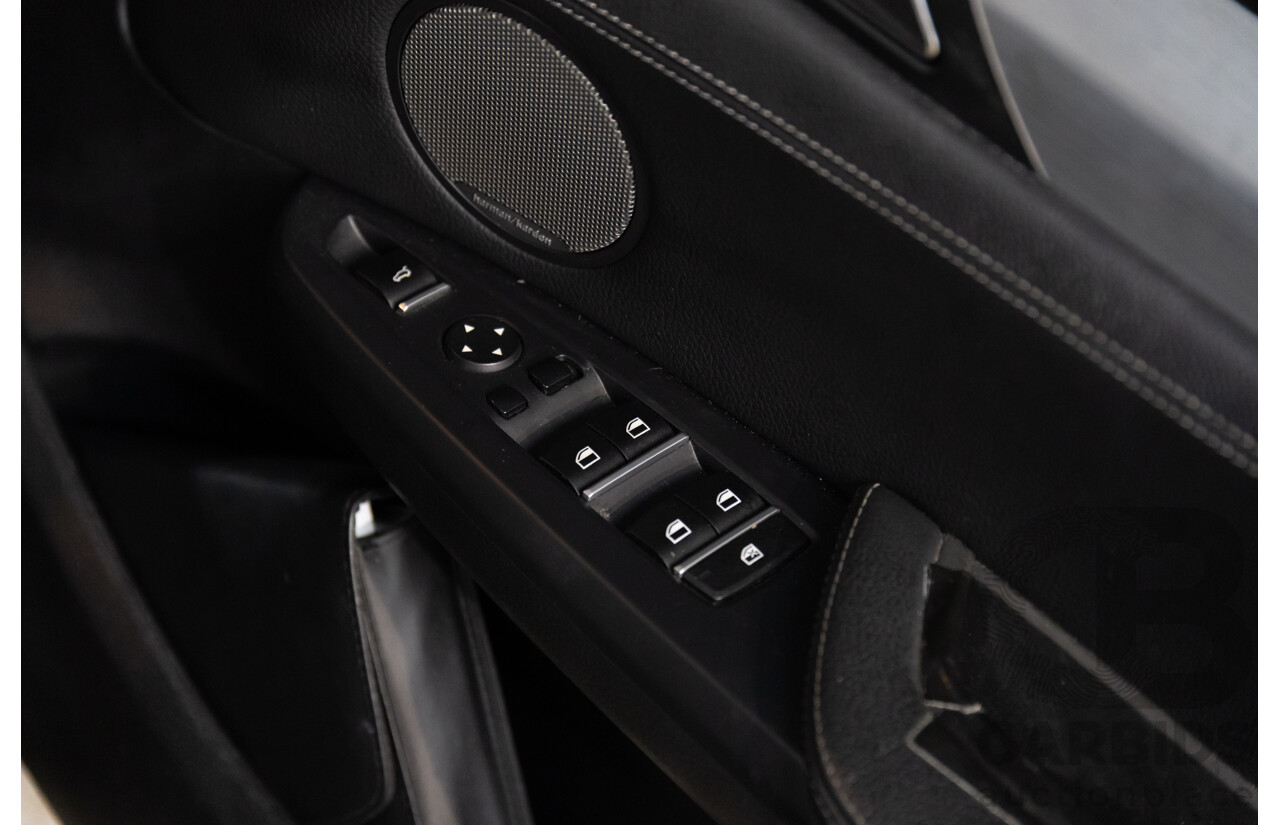 05/2015 BMW X3 XDrive30d M Sport LCI F25 MY15 4d Wagon Black Sapphire Metallic Turbo Diesel 3.0L