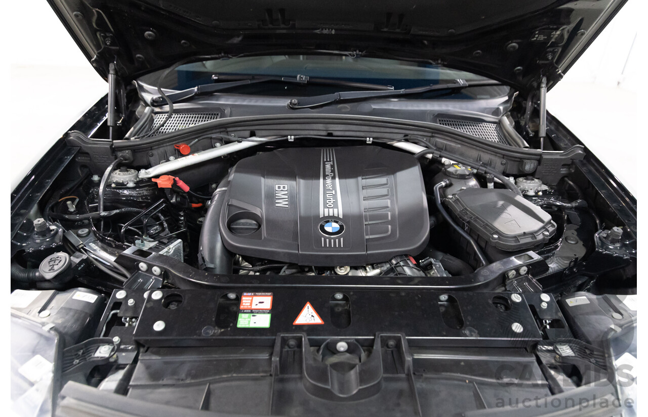 05/2015 BMW X3 XDrive30d M Sport LCI F25 MY15 4d Wagon Black Sapphire Metallic Turbo Diesel 3.0L