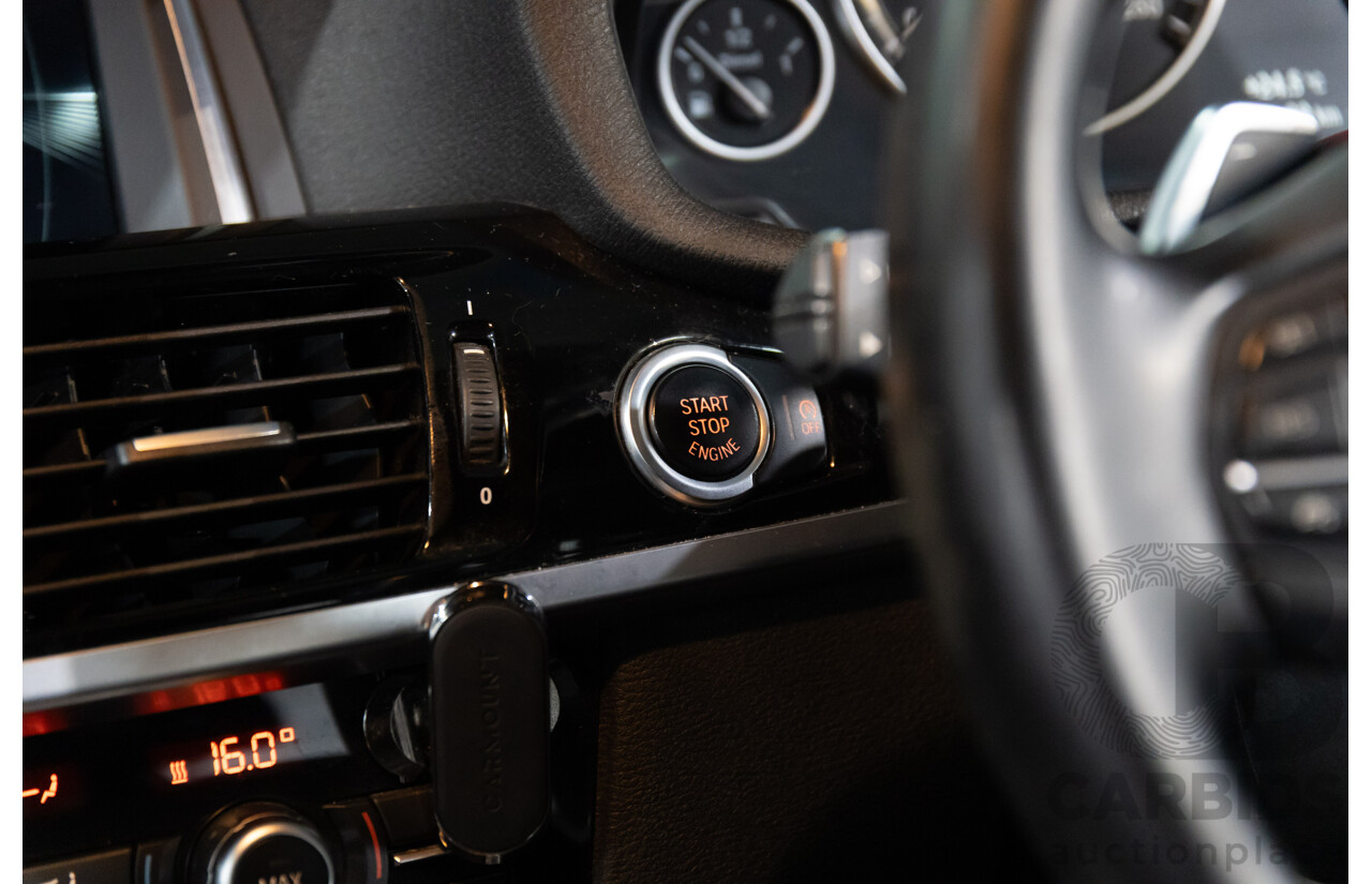 05/2015 BMW X3 XDrive30d M Sport LCI F25 MY15 4d Wagon Black Sapphire Metallic Turbo Diesel 3.0L