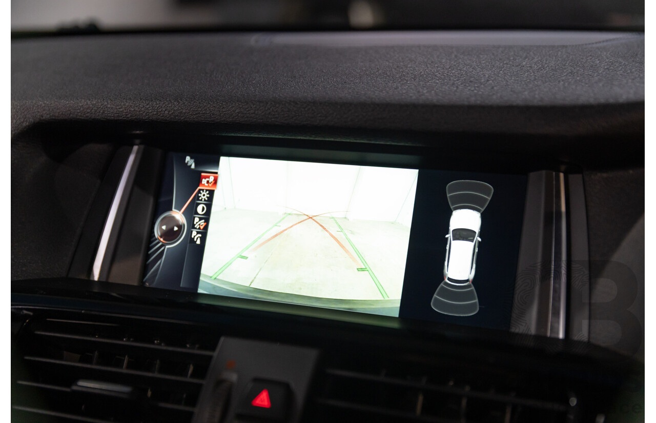 05/2015 BMW X3 XDrive30d M Sport LCI F25 MY15 4d Wagon Black Sapphire Metallic Turbo Diesel 3.0L