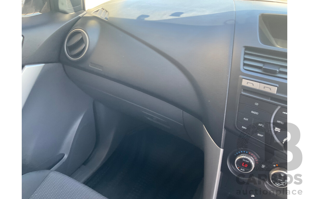 5/2012 Mazda BT50 XTR (4x4) Dual Cab Utility White Turbo Diesel 3.2L