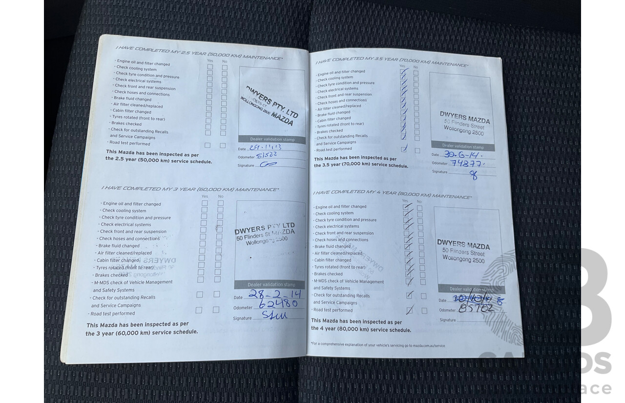 5/2012 Mazda BT50 XTR (4x4) Dual Cab Utility White Turbo Diesel 3.2L