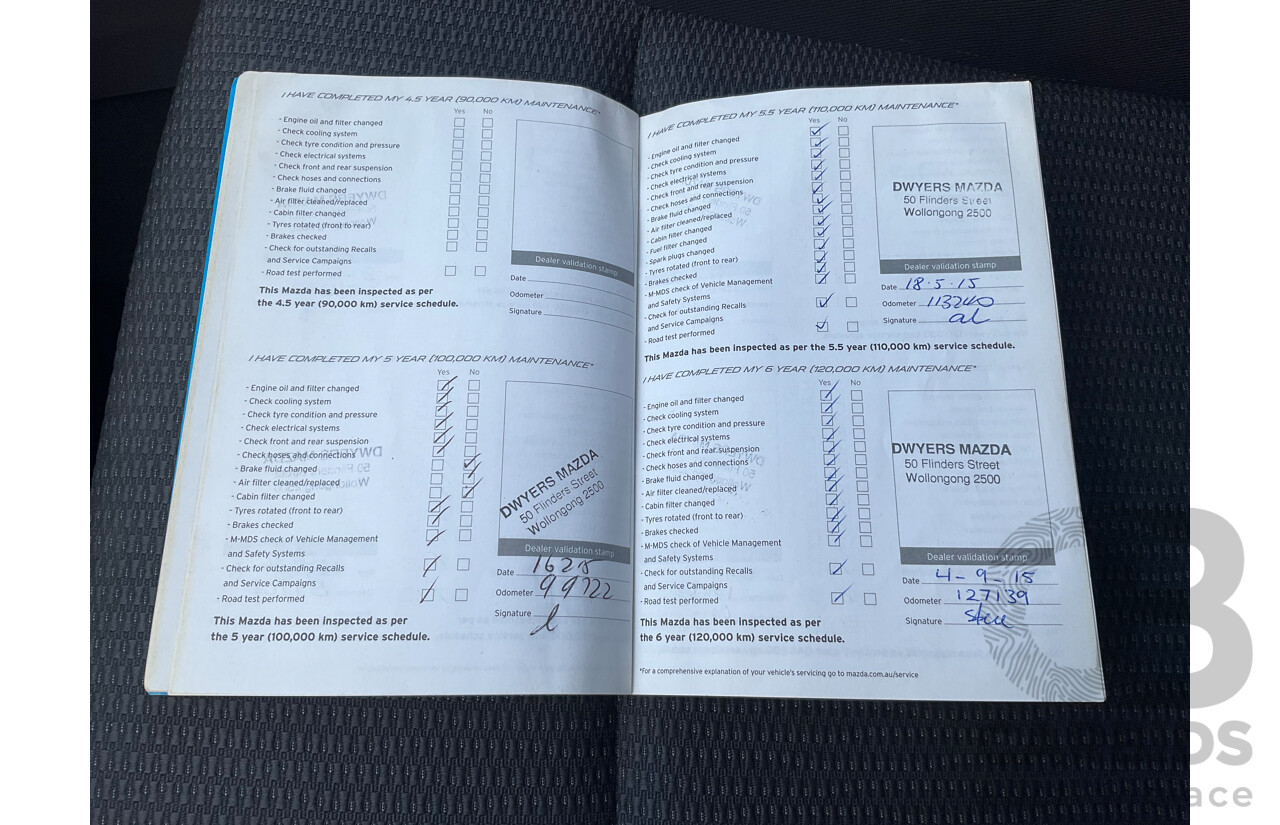 5/2012 Mazda BT50 XTR (4x4) Dual Cab Utility White Turbo Diesel 3.2L