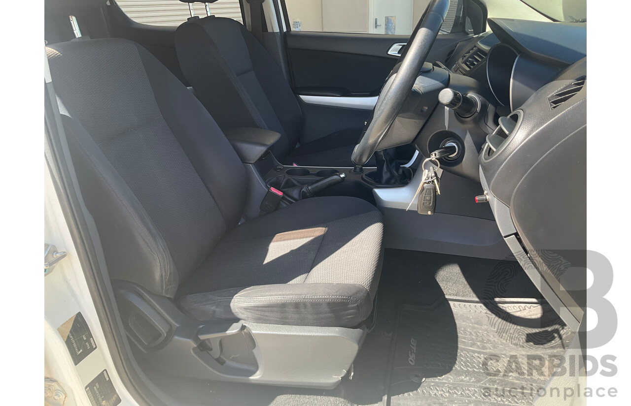 5/2012 Mazda BT50 XTR (4x4) Dual Cab Utility White Turbo Diesel 3.2L