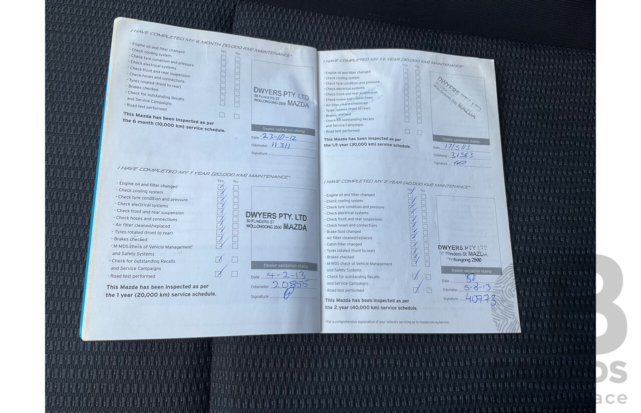 5/2012 Mazda BT50 XTR (4x4) Dual Cab Utility White Turbo Diesel 3.2L