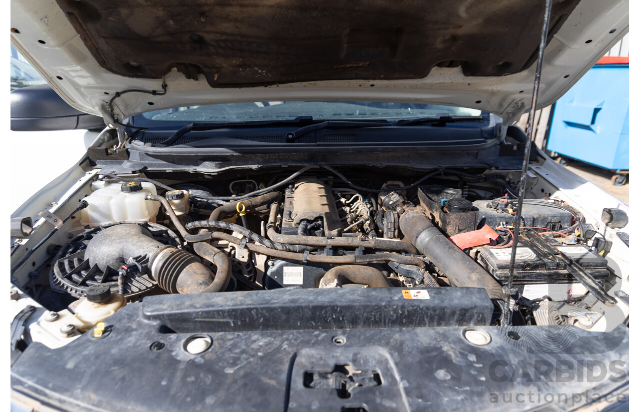 06/2016 Mazda BT-50 XT Hi-Rider (4x2) MY16 Freestyle C/Chas White Turbo Diesel 3.2L