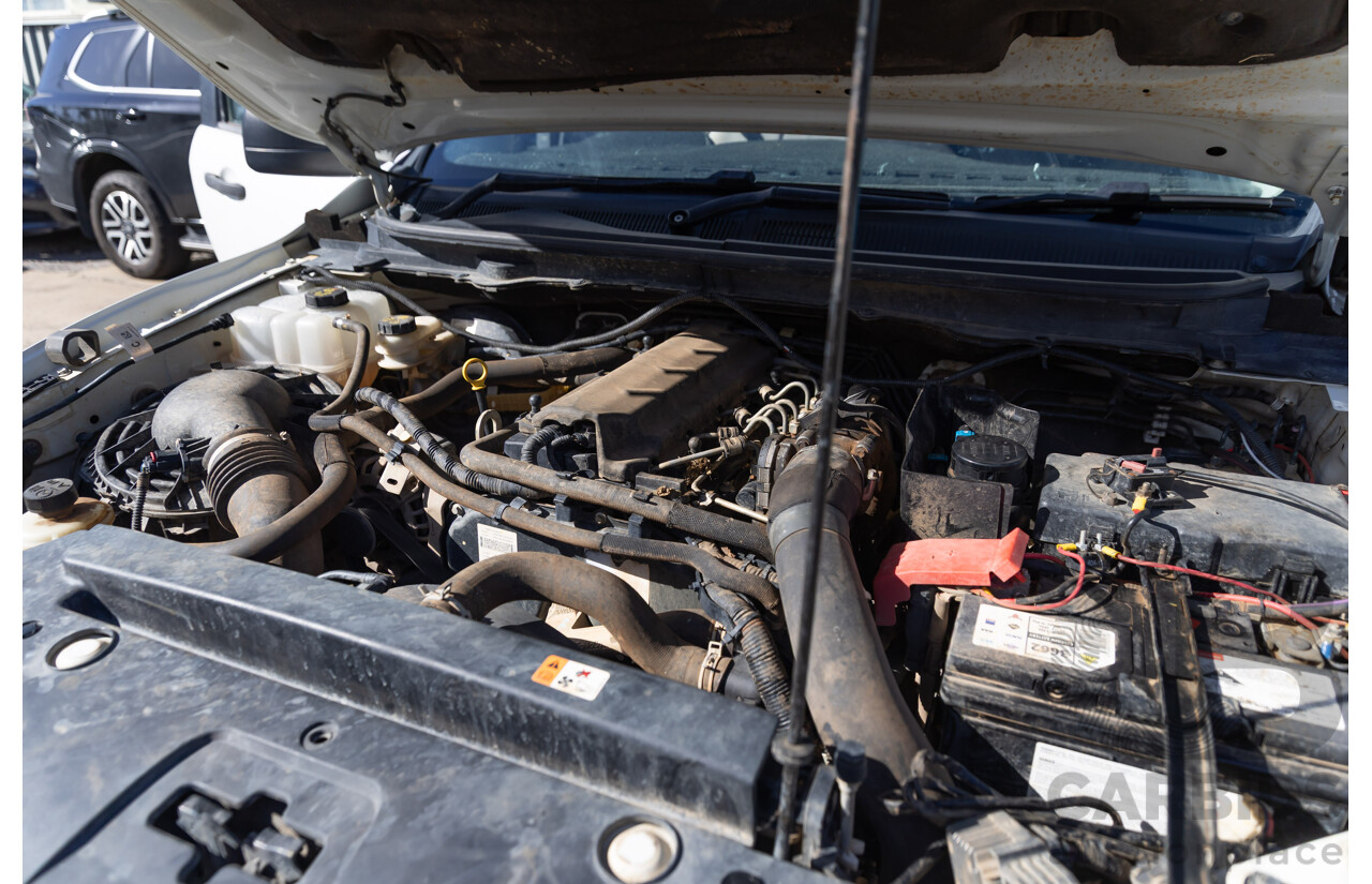 06/2016 Mazda BT-50 XT Hi-Rider (4x2) MY16 Freestyle C/Chas White Turbo Diesel 3.2L