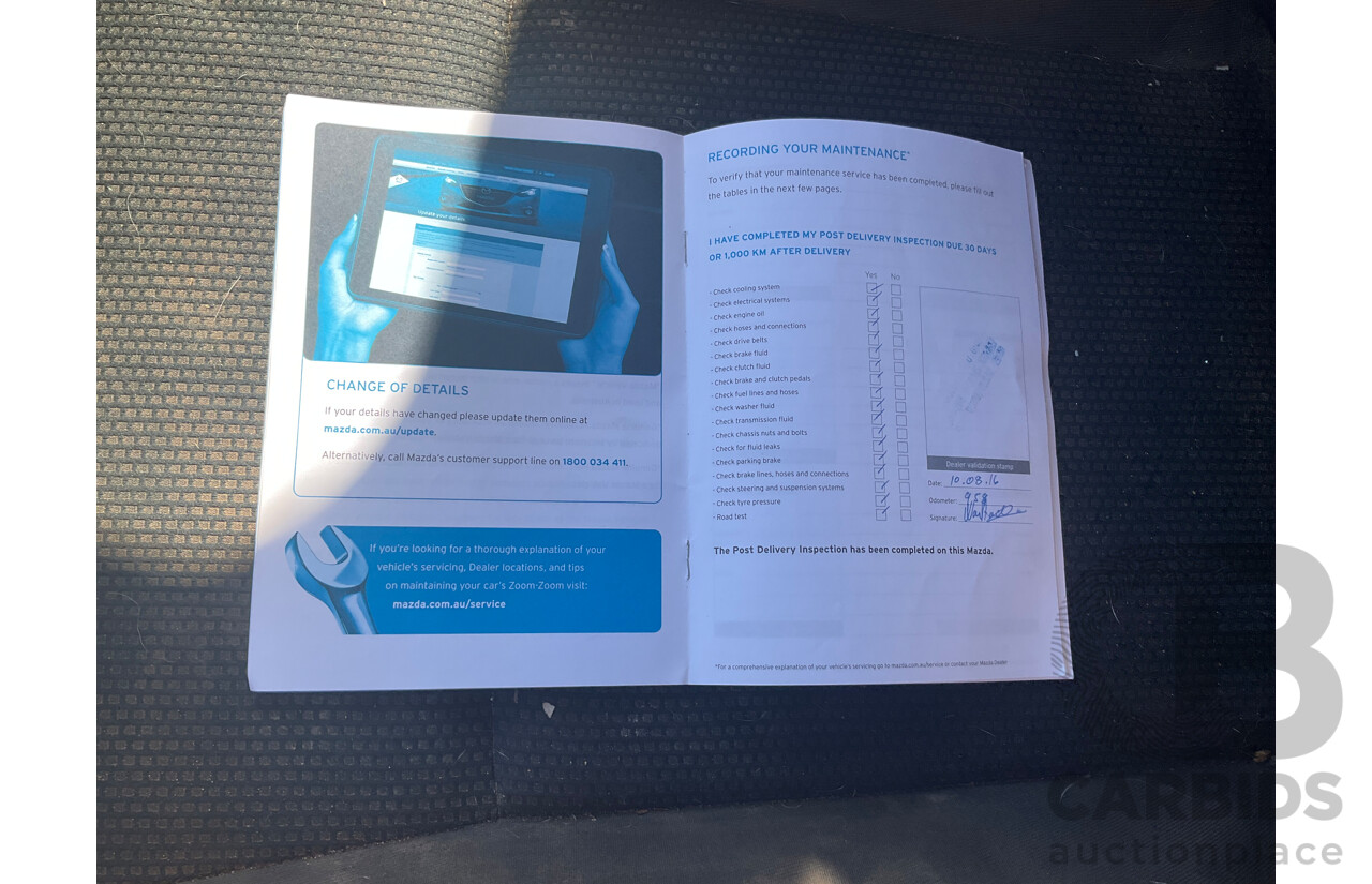 06/2016 Mazda BT-50 XT Hi-Rider (4x2) MY16 Freestyle C/Chas White Turbo Diesel 3.2L