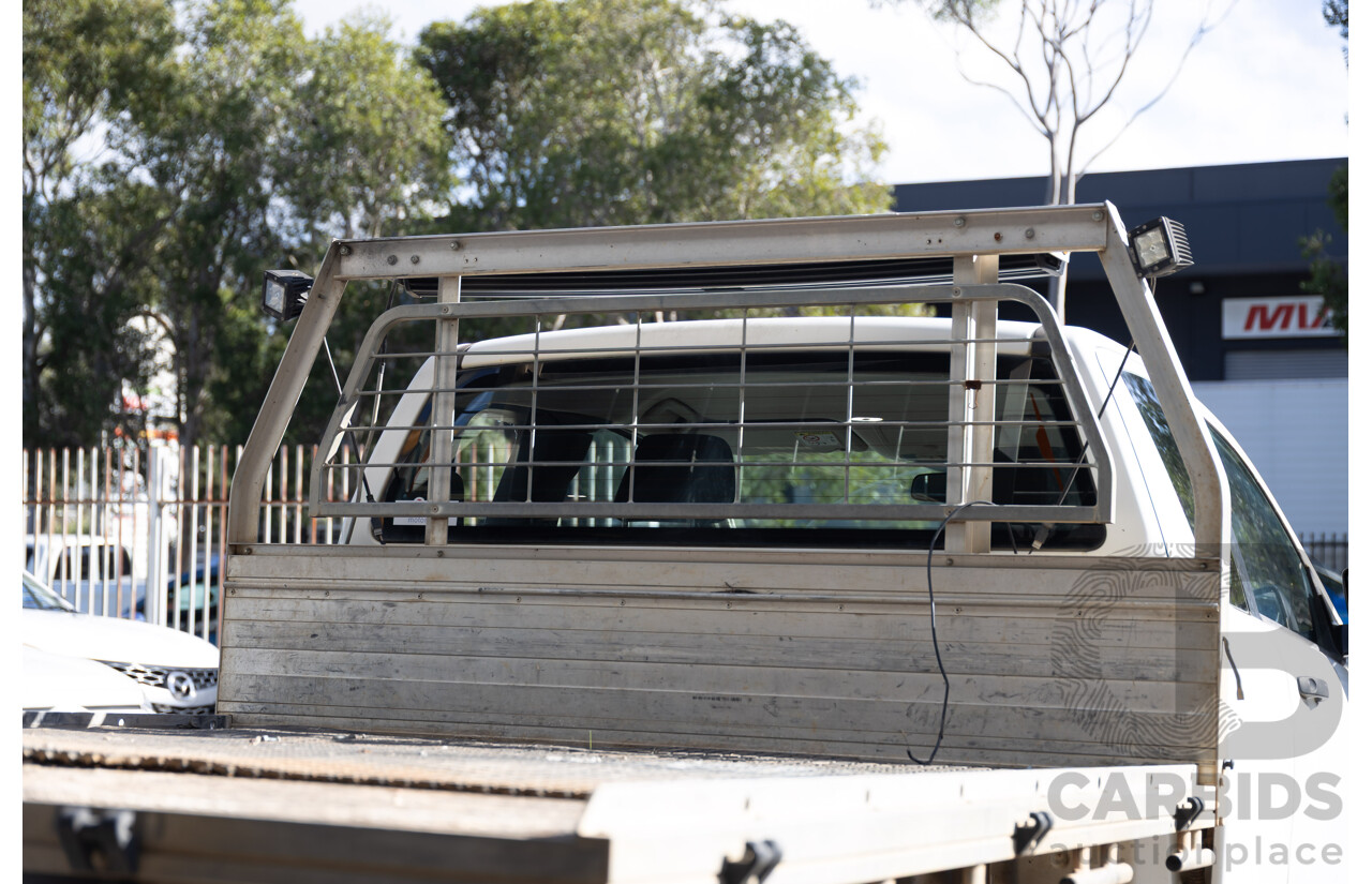 06/2016 Mazda BT-50 XT Hi-Rider (4x2) MY16 Freestyle C/Chas White Turbo Diesel 3.2L