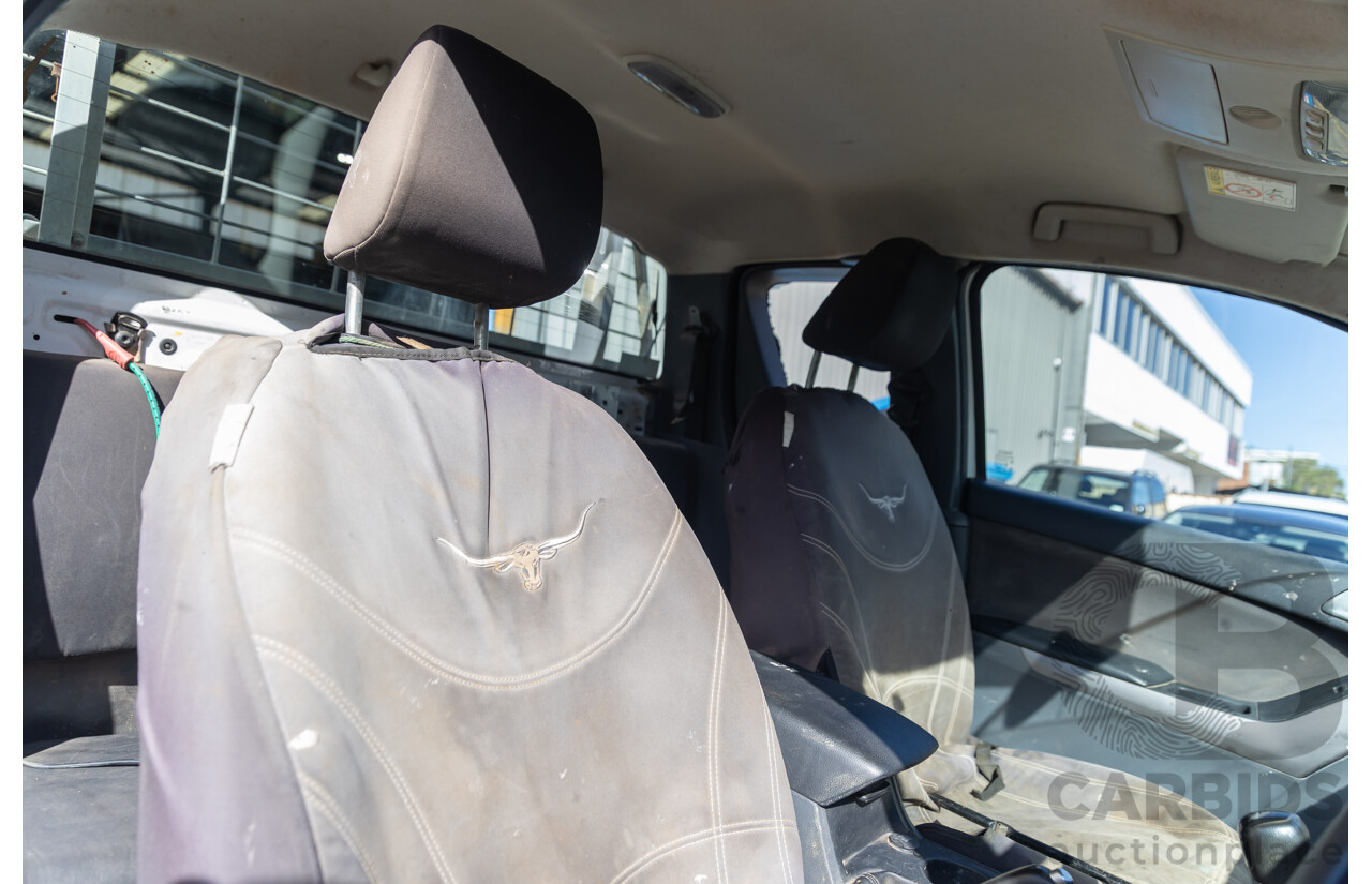 06/2016 Mazda BT-50 XT Hi-Rider (4x2) MY16 Freestyle C/Chas White Turbo Diesel 3.2L