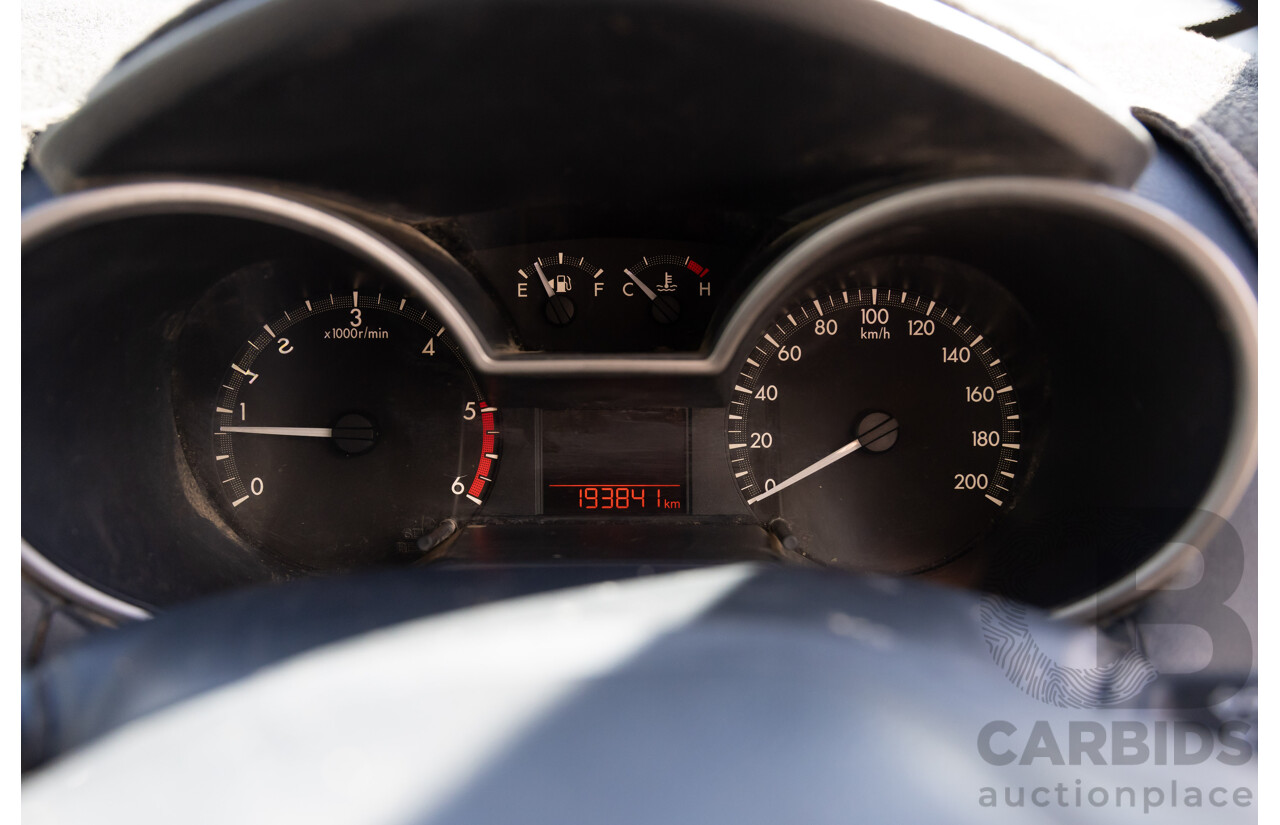 06/2016 Mazda BT-50 XT Hi-Rider (4x2) MY16 Freestyle C/Chas White Turbo Diesel 3.2L