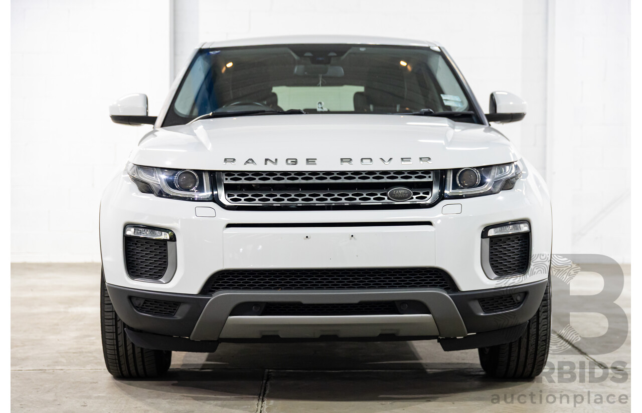 12/2016 Range Rover Evoque Td4 180 SE (AWD) LV MY17 5d Wagon Fuji White Turbo Diesel 2.0L