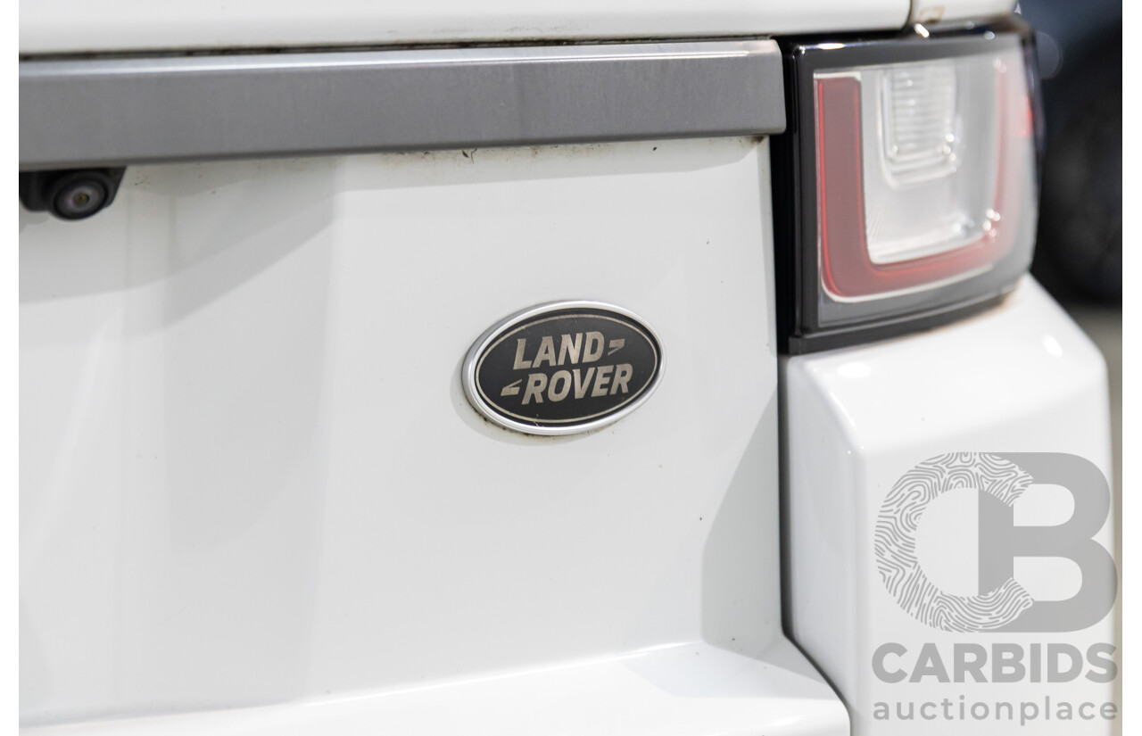 12/2016 Range Rover Evoque Td4 180 SE (AWD) LV MY17 5d Wagon Fuji White Turbo Diesel 2.0L