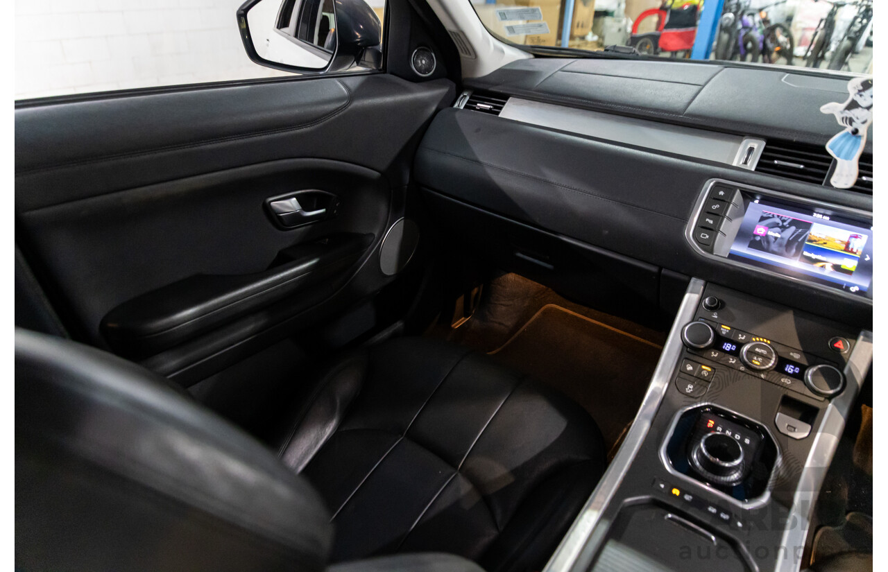 12/2016 Range Rover Evoque Td4 180 SE (AWD) LV MY17 5d Wagon Fuji White Turbo Diesel 2.0L