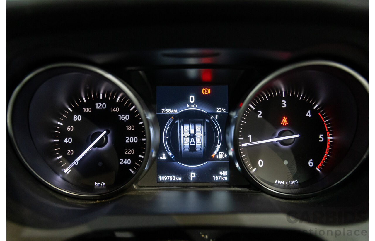 12/2016 Range Rover Evoque Td4 180 SE (AWD) LV MY17 5d Wagon Fuji White Turbo Diesel 2.0L