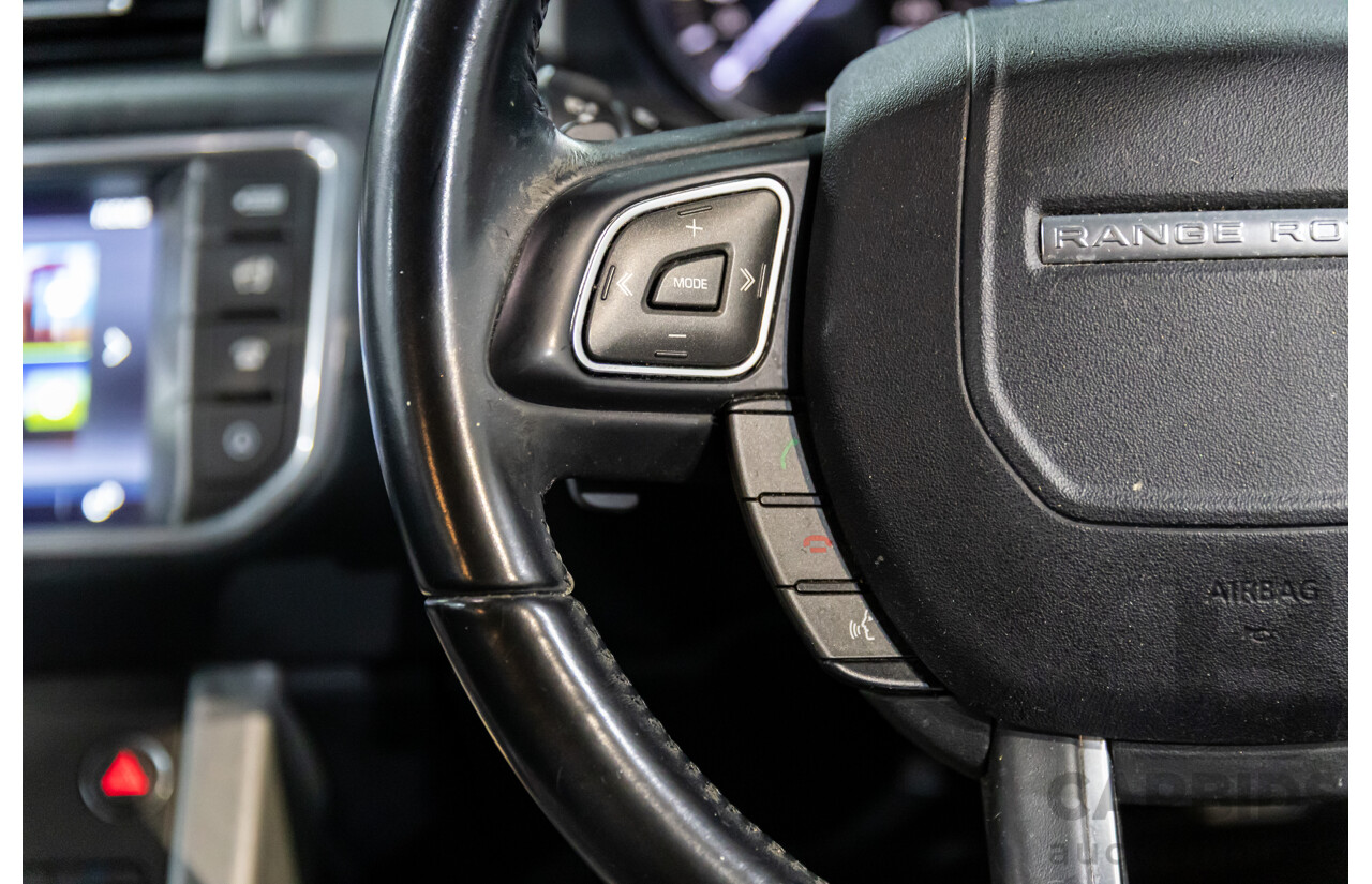 12/2016 Range Rover Evoque Td4 180 SE (AWD) LV MY17 5d Wagon Fuji White Turbo Diesel 2.0L