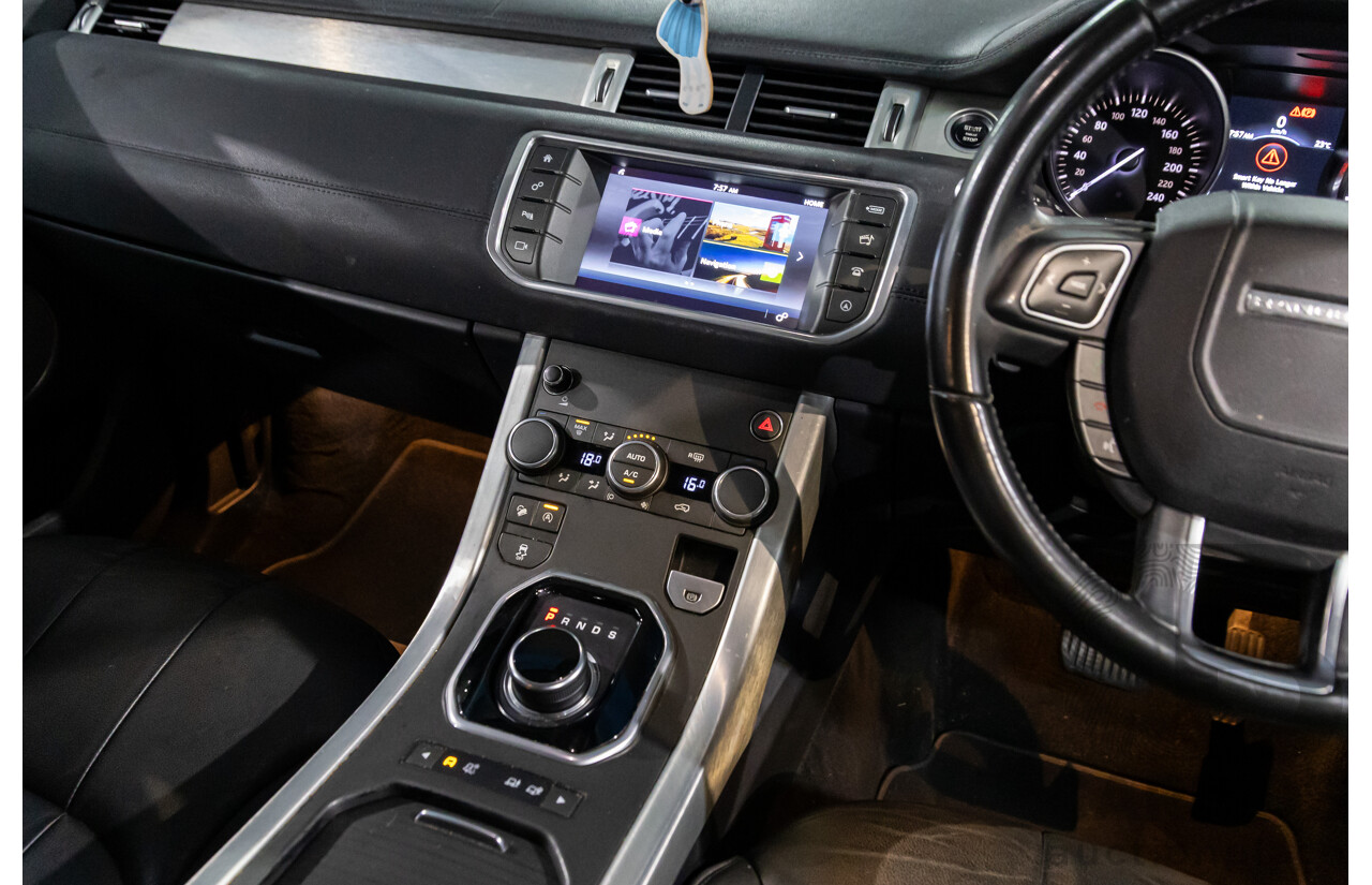 12/2016 Range Rover Evoque Td4 180 SE (AWD) LV MY17 5d Wagon Fuji White Turbo Diesel 2.0L