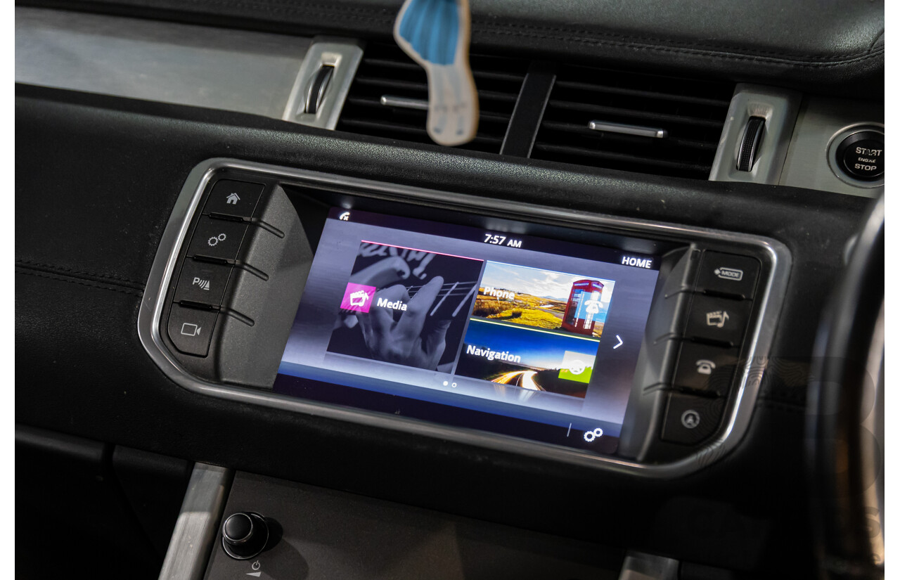 12/2016 Range Rover Evoque Td4 180 SE (AWD) LV MY17 5d Wagon Fuji White Turbo Diesel 2.0L