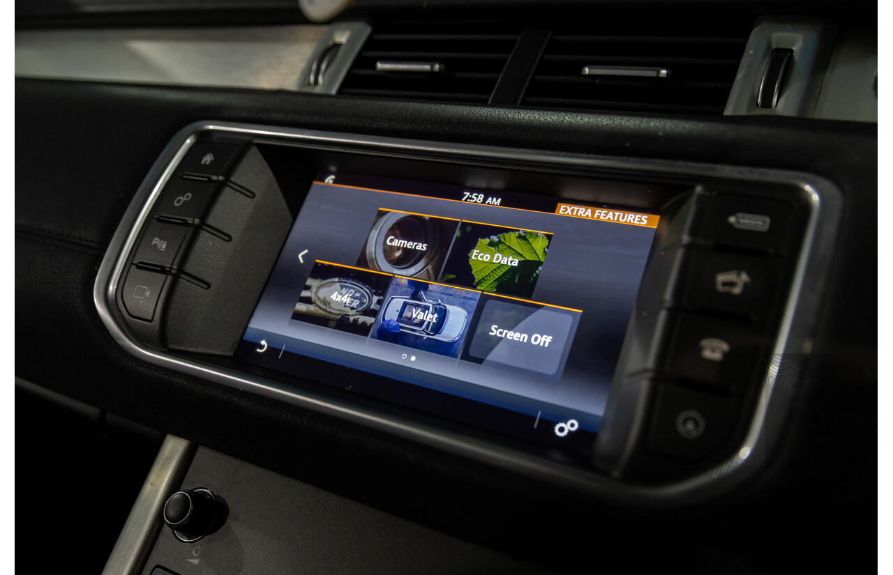 12/2016 Range Rover Evoque Td4 180 SE (AWD) LV MY17 5d Wagon Fuji White Turbo Diesel 2.0L