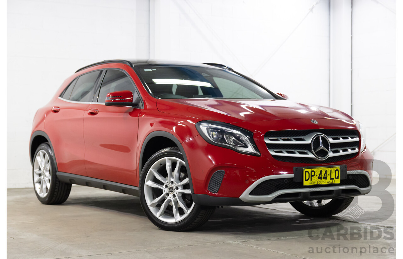 01/2020 Mercedes-Benz GLA 180 (FWD) X156 MY20 4d Wagon Jupiter Red Turbo 1.6L