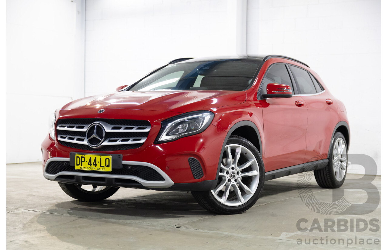 01/2020 Mercedes-Benz GLA 180 (FWD) X156 MY20 4d Wagon Jupiter Red Turbo 1.6L