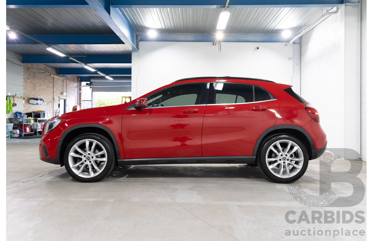 01/2020 Mercedes-Benz GLA 180 (FWD) X156 MY20 4d Wagon Jupiter Red Turbo 1.6L