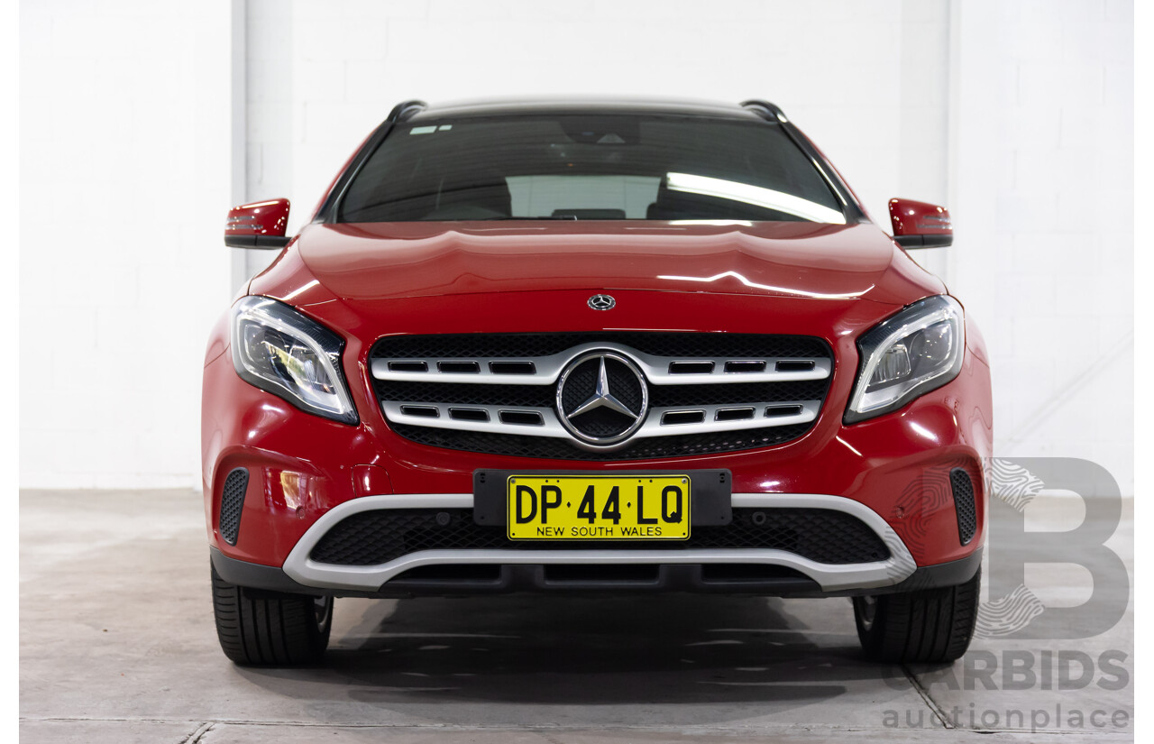 01/2020 Mercedes-Benz GLA 180 (FWD) X156 MY20 4d Wagon Jupiter Red Turbo 1.6L