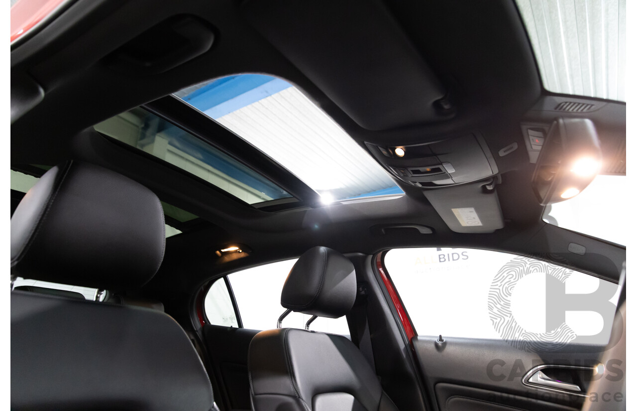 01/2020 Mercedes-Benz GLA 180 (FWD) X156 MY20 4d Wagon Jupiter Red Turbo 1.6L