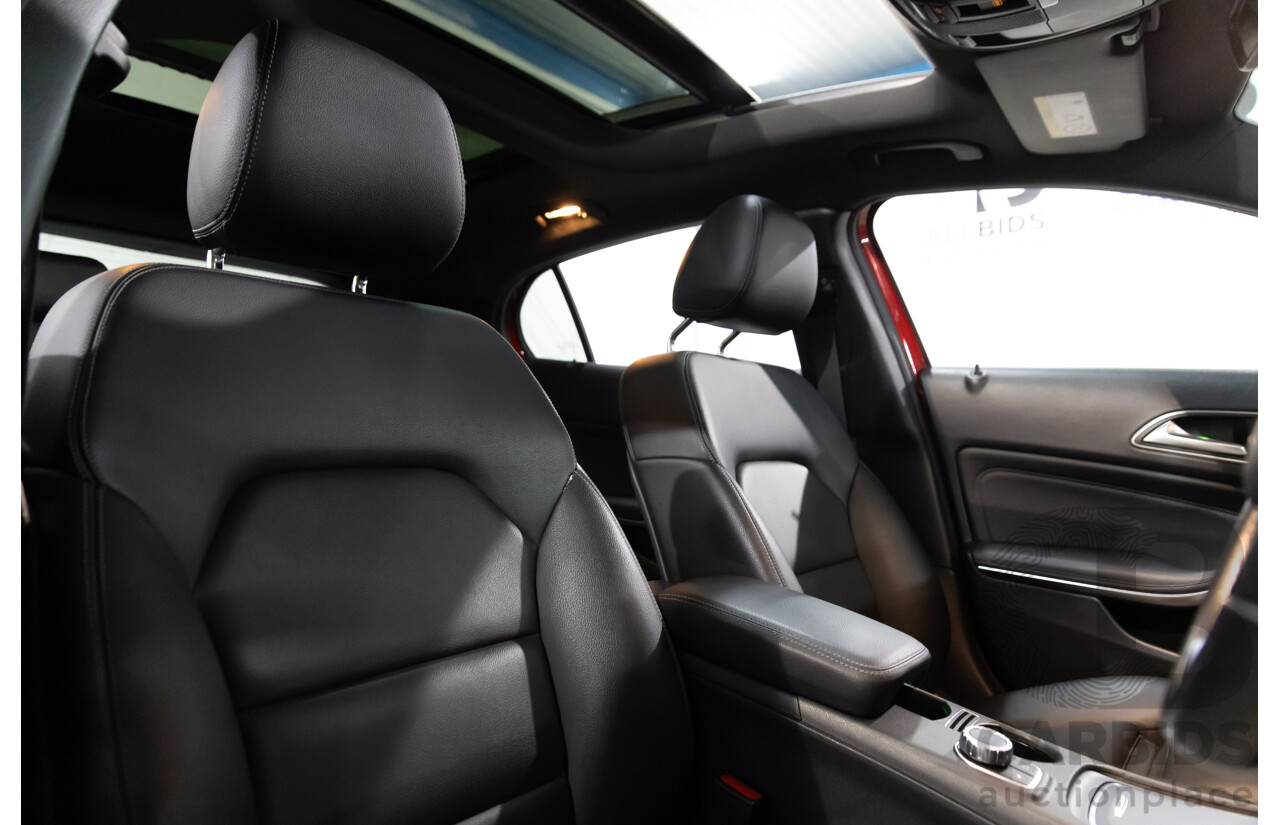 01/2020 Mercedes-Benz GLA 180 (FWD) X156 MY20 4d Wagon Jupiter Red Turbo 1.6L