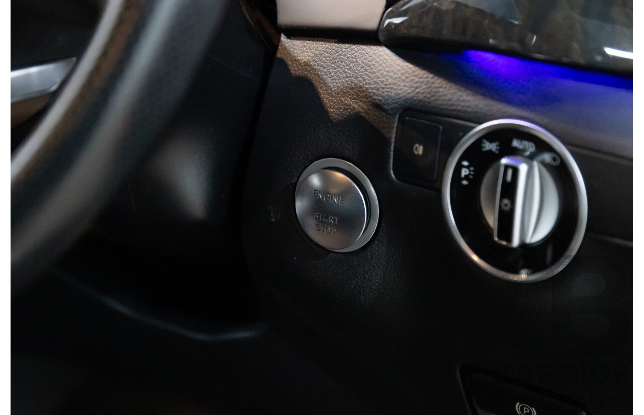 02/2016 Mercedes-Benz B250 4Matic (AWD) 246 MY16 5d Hatchback Cosmos Black Metallic Turbo 2.0L