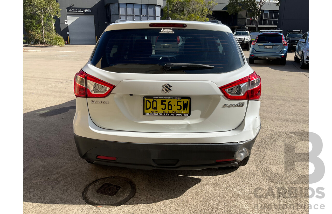 01/2016 Suzuki S-Cross GL (FWD) JY 4d Wagon White 1.6L