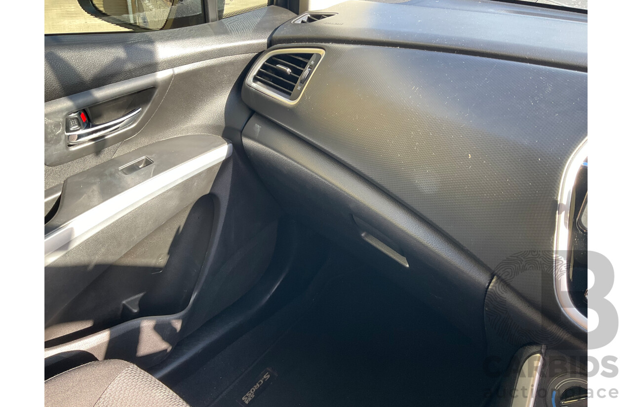 01/2016 Suzuki S-Cross GL (FWD) JY 4d Wagon White 1.6L