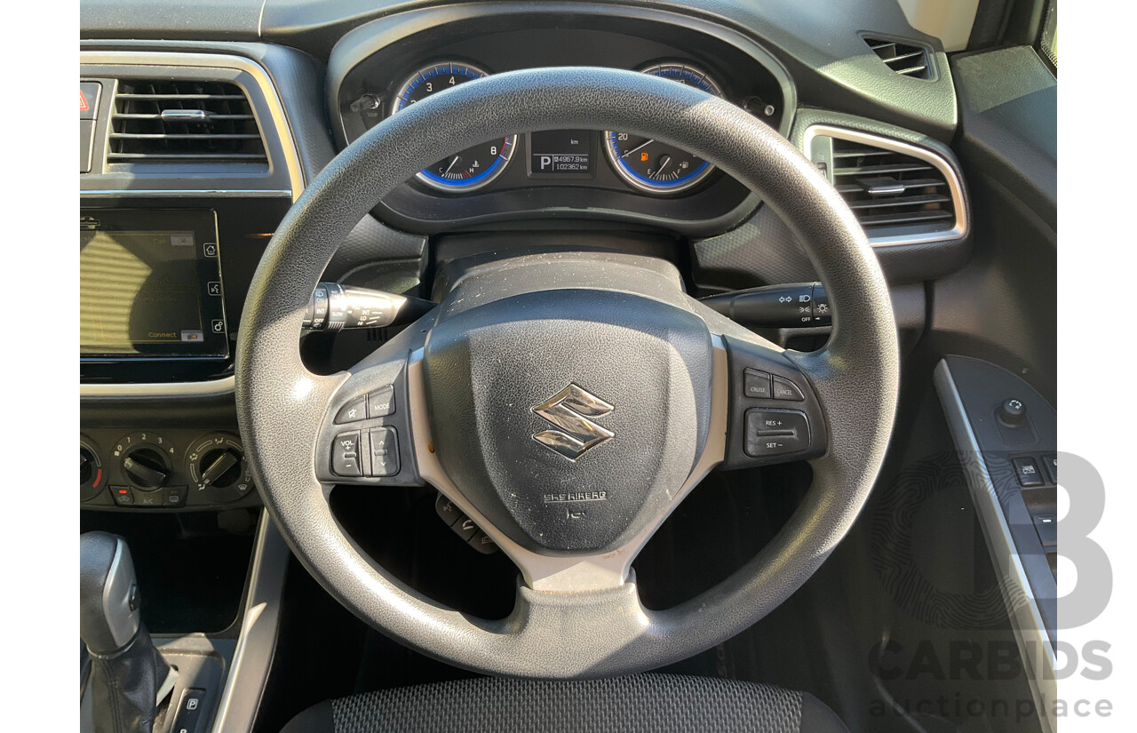01/2016 Suzuki S-Cross GL (FWD) JY 4d Wagon White 1.6L