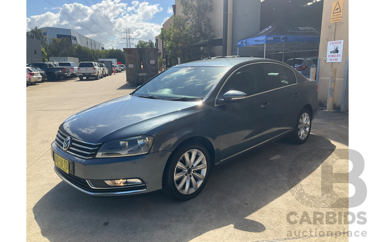 10/2013 Volkswagen Passat 118 TSI 3C MY14 4d Sedan Iceland Grey Pearl Turbo 1.8L