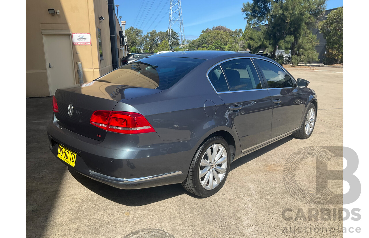 10/2013 Volkswagen Passat 118 TSI 3C MY14 4d Sedan Iceland Grey Pearl Turbo 1.8L