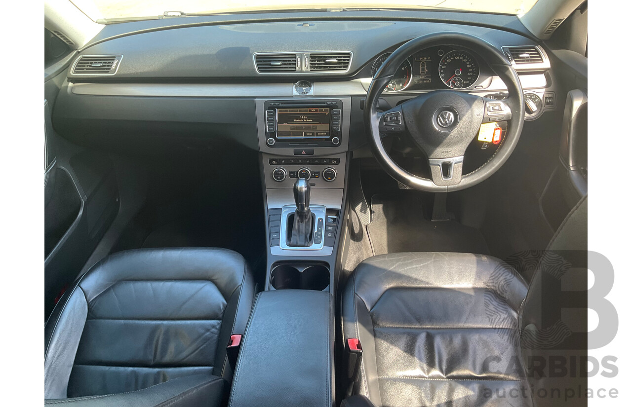 10/2013 Volkswagen Passat 118 TSI 3C MY14 4d Sedan Iceland Grey Pearl Turbo 1.8L