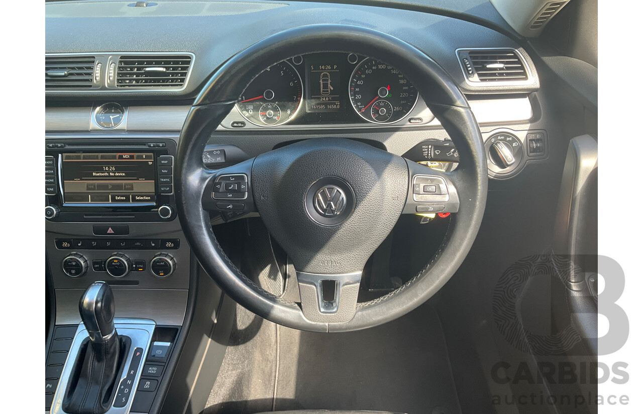 10/2013 Volkswagen Passat 118 TSI 3C MY14 4d Sedan Iceland Grey Pearl Turbo 1.8L