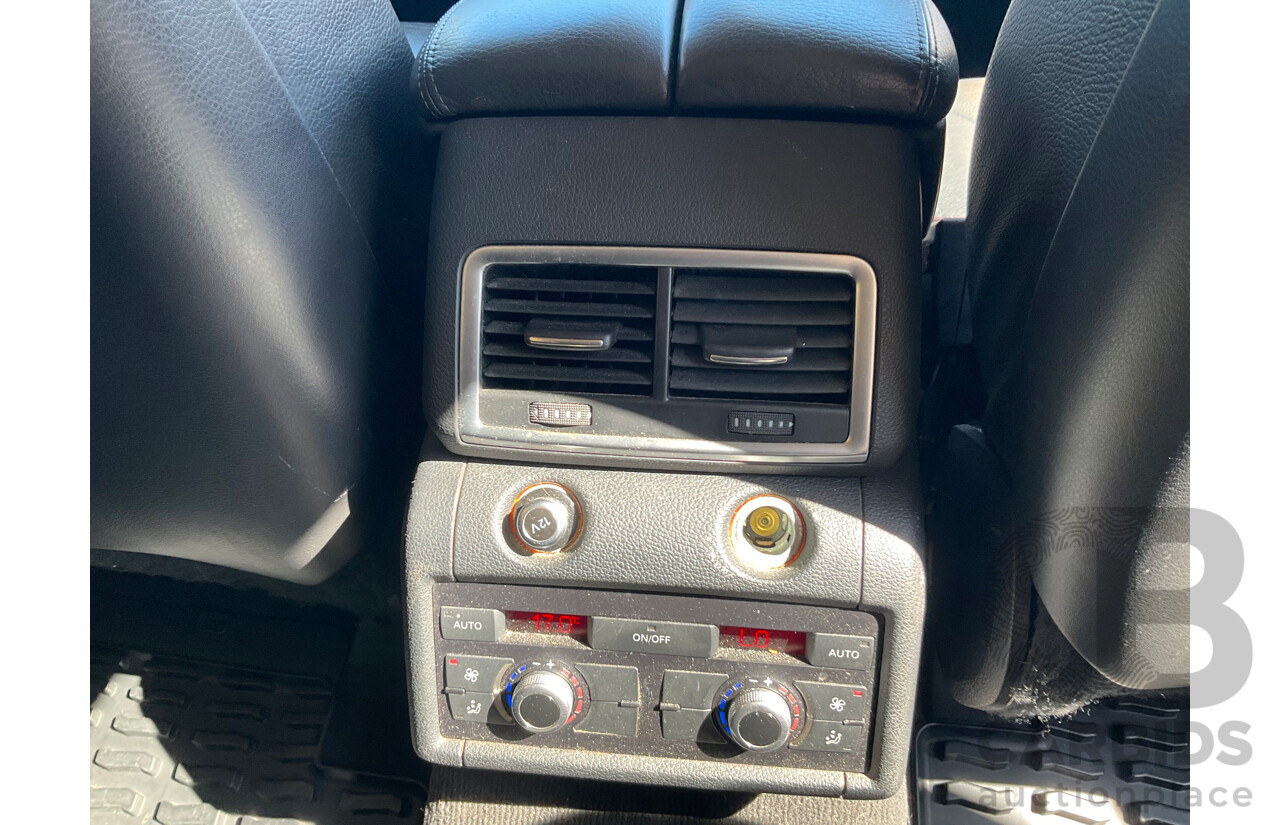 8/2010 Audi Q7 3.0 TDI Quattro MY11 4d Wagon Orca Black Metallic Turbo Diesel V6 3.0L - 7 Seater