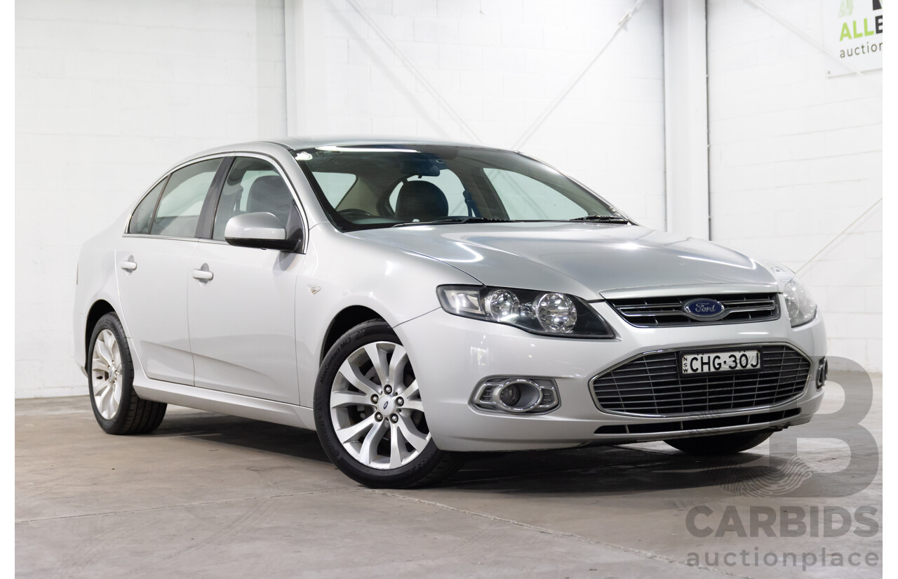 05/2012 Ford G6 Limited Edition FG MK2 4d Sedan Lightning Strike Metallic 4.0L