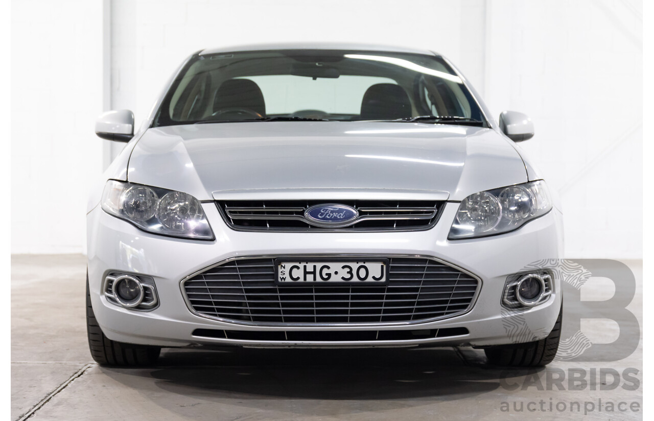 05/2012 Ford G6 Limited Edition FG MK2 4d Sedan Lightning Strike Metallic 4.0L