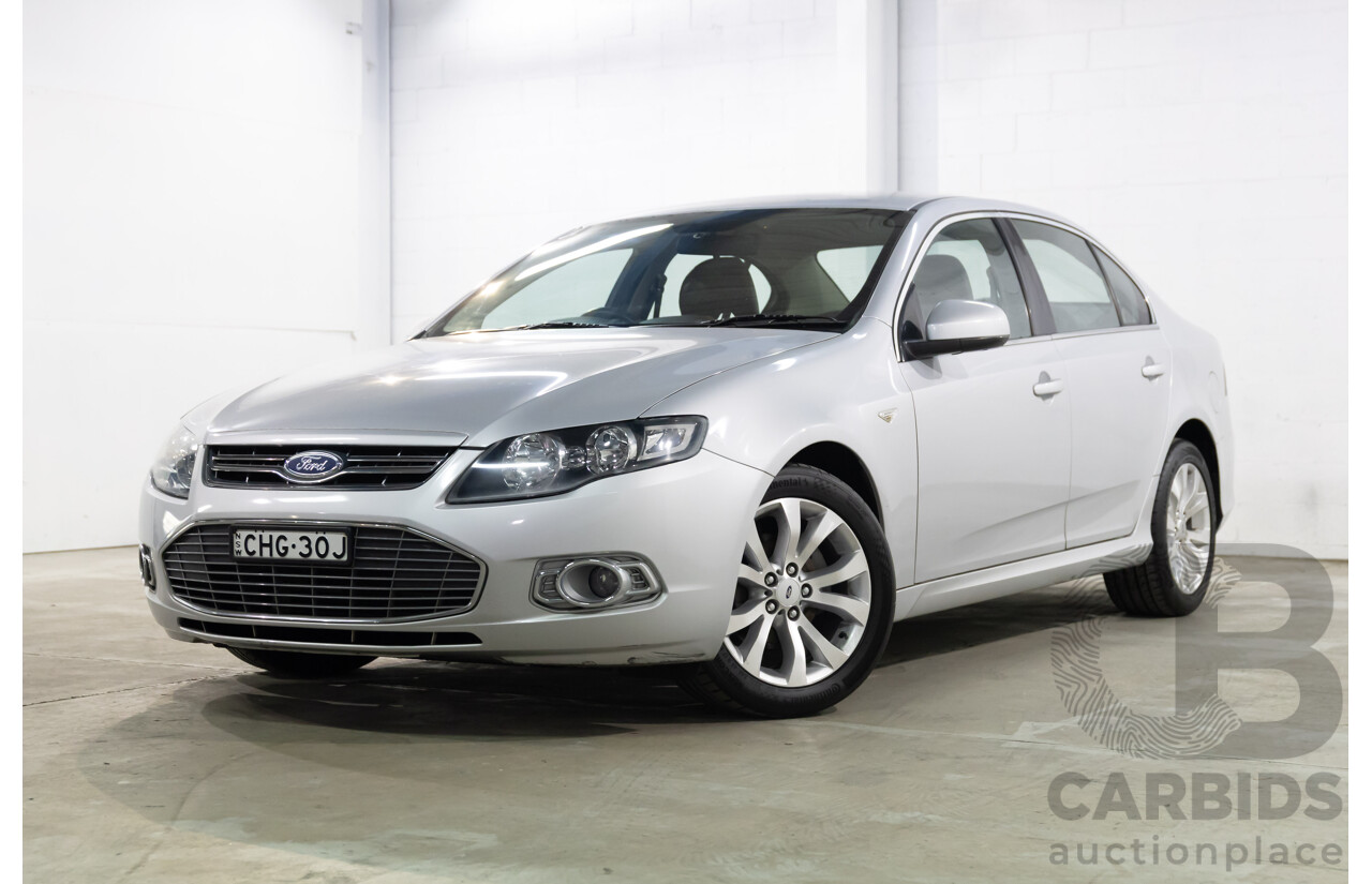 05/2012 Ford G6 Limited Edition FG MK2 4d Sedan Lightning Strike Metallic 4.0L