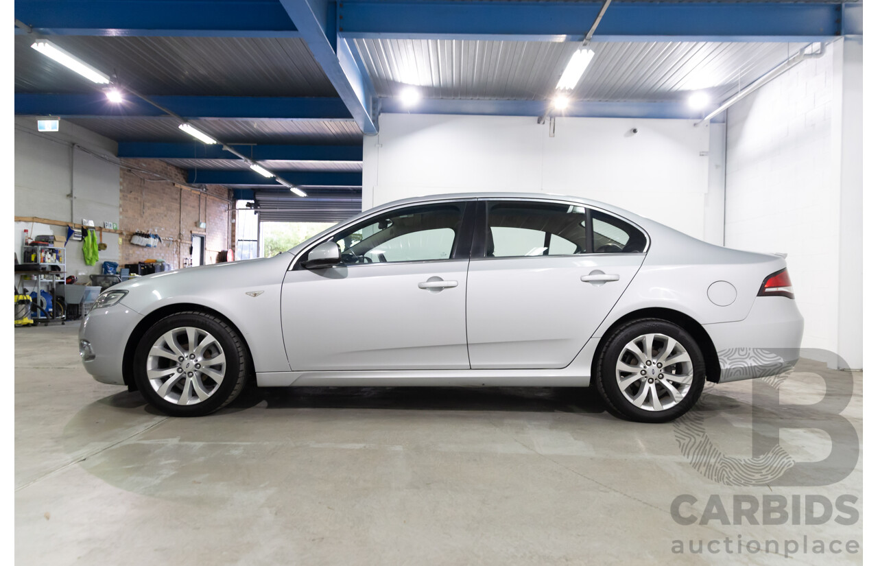 05/2012 Ford G6 Limited Edition FG MK2 4d Sedan Lightning Strike Metallic 4.0L