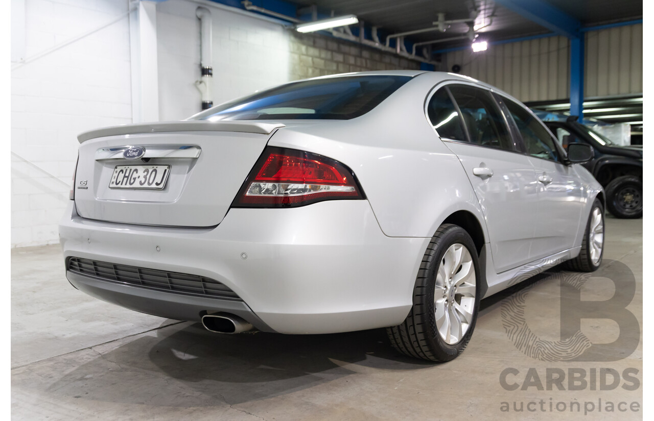 05/2012 Ford G6 Limited Edition FG MK2 4d Sedan Lightning Strike Metallic 4.0L